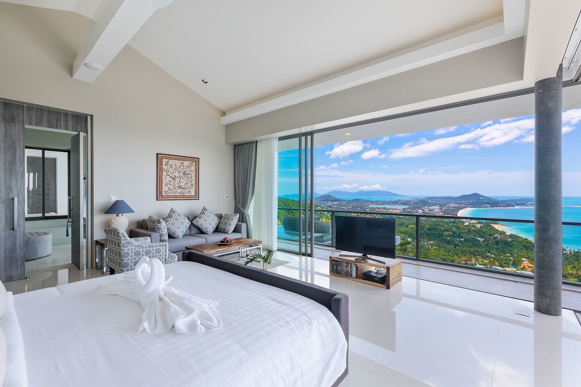 Villa One - New Luxury Sea View Villa Praia Chaweng Exterior foto