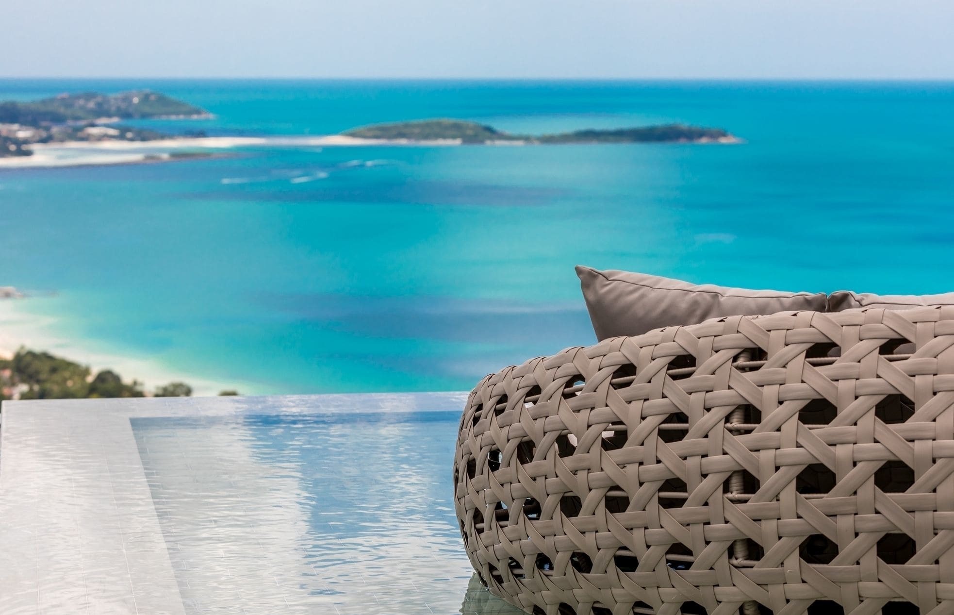 Villa One - New Luxury Sea View Villa Praia Chaweng Exterior foto